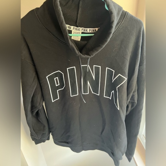 VS PINK cowl neck sweatshirt, size M - Picture 1 of 5